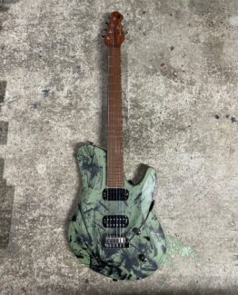 WoodGuerilla FAB "Comburst" guitar